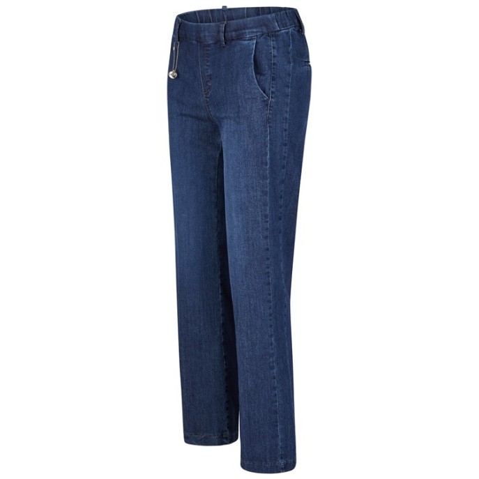 Anna Montana 1045 Wide leg Milano Stone Wash